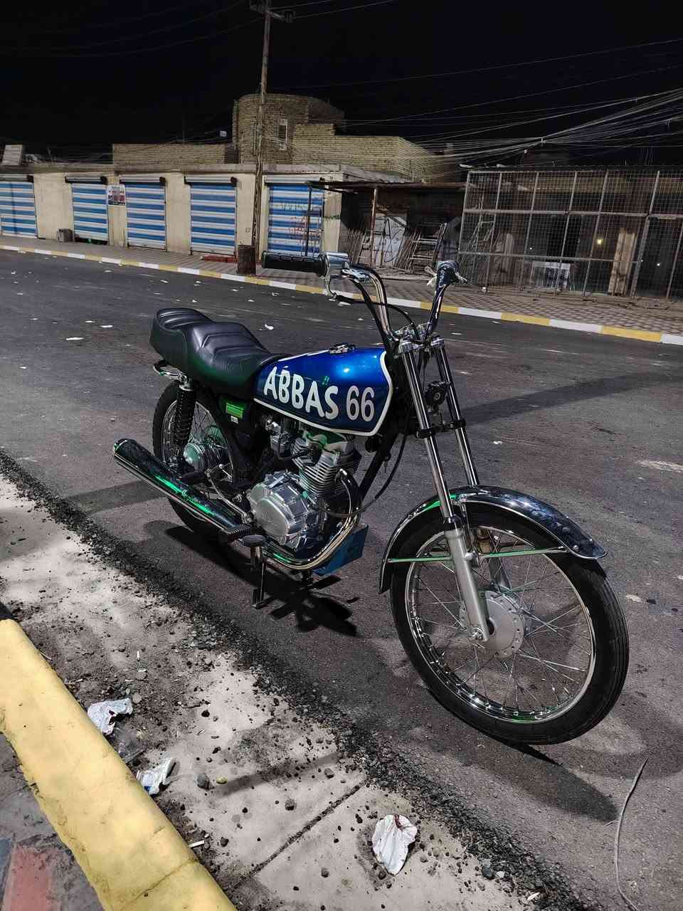 سلام عليكم شباب دراجة للبيع بدون أوراق 
السعر 750 وبيهى مجال حك جيه 
رقم ***********
