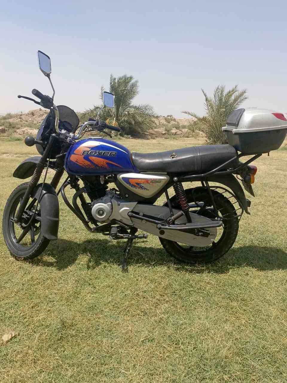 سلام عليكم دراجه بوكسر جبلي أوراق أصولي بوجهك لترقيم موديل 22 نضيفه كلش كهربائية كلهه شغاله نكره سلف تواير جدد دبلات مفولات مكاني شطره سعر 1200 وبيهه مجال اتصال ***********
