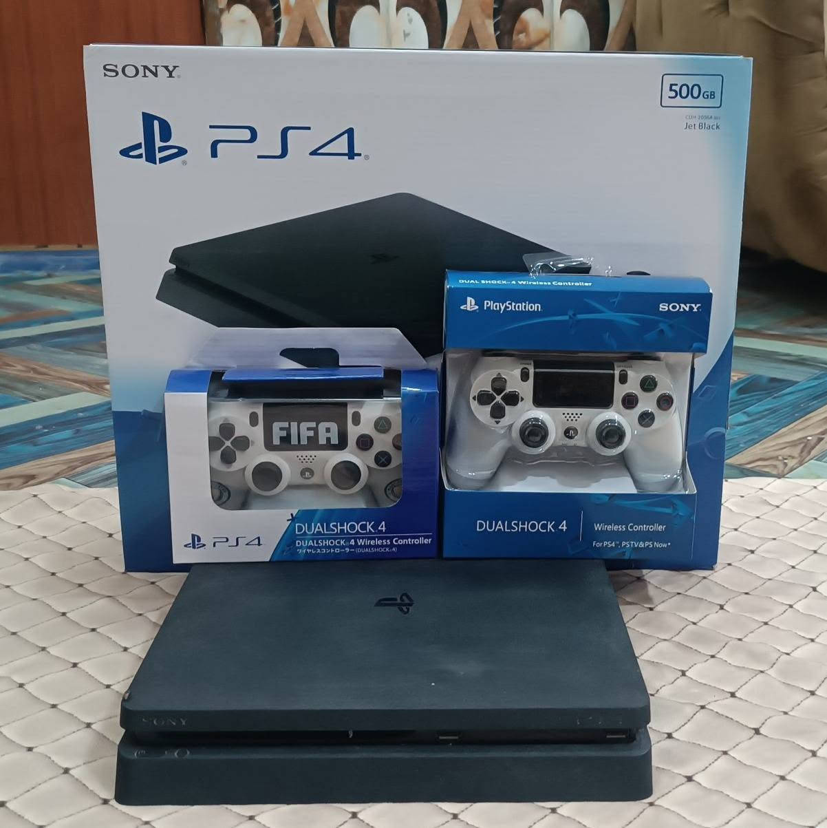 للبيع PS4 Slim 500GB + يدتين وحده موشمه نادي الستي 
نضيف وشغال 100%، بالكارتون + وايرات+ حساب امريكي+ بيه العاب مثل البيس /فول جايس/ و فورت نايت/ وغيرها 
المكان: بابل _المسيب
السعر: 350 الف بي مجال بسيط البلي اخو اخو الجديد استعمال بسيط شغال من جميع النواحي بلي ياباني ثلاثه خطوط 
الاستفسار / خاص


**إذا كنت صاحب هذا الإعلان وتريد حذفه لأي سبب، رجاءا أرسل رسالة إلى الدعم الفني**