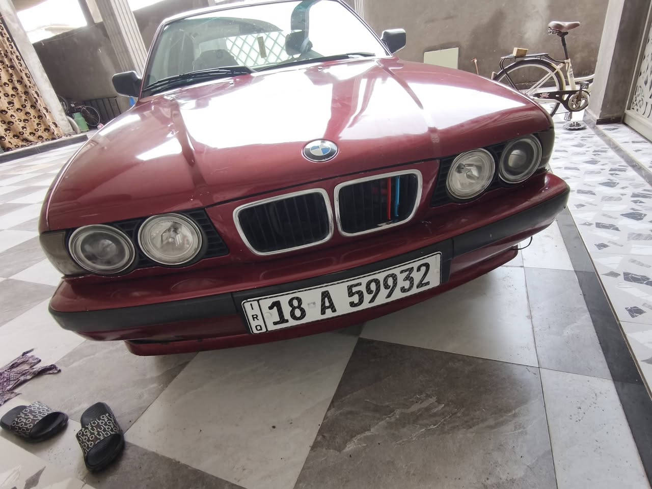 BMW بيع مستعجل
السعر 58 وبيه مجال
موديل 1991
525 اصل
رقم جديد 
 سياره نضيفه  
محرك كير كفاله 
كشنات كهربائي 
عنوان بصره شط العرب 
***********
ترهم مراوس
