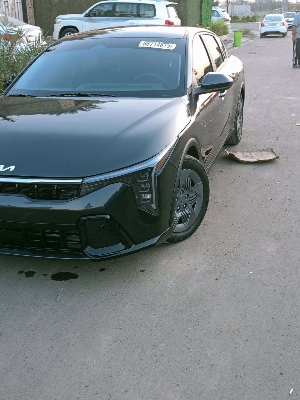 السعر 160 وبيهه مجال
K4 وارد امريكي لون فيلي 
ايرباگ ستيرن فقط 
موديل 25 
ماشيه 8000mi
حادث موضح بلمنشور 
مواصفات السياره نص فول 
حادث البنيد مصلح نفسه بدون تبديل ولا شواصي ولا لغود منفيس باسمي بدون رقم ابيع المكان بغداد الطالبيه الاستفسار ***********
