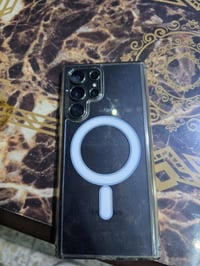 S 22 Ultra ذاكرته ١٢٨ لون اسود جهاز نضيف 07802725846 واتس اب