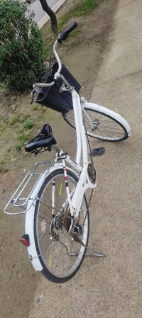 بايسكل عبد الحليم • ابيض • موصل جانب ايمن