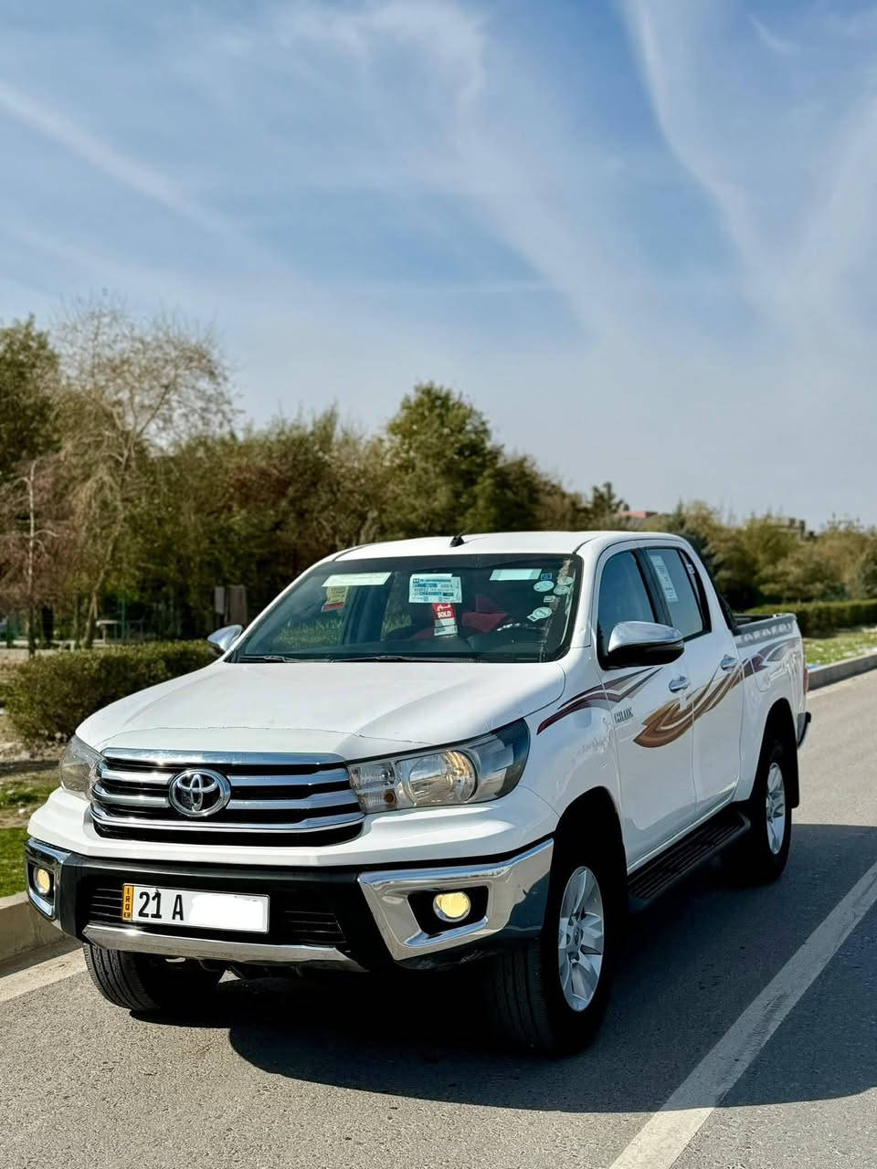 للبيع تيوتا هايلوكس 2018 فورويل ب210  ابيع مستعجل حيل
محرك بانزين سوبر شركة ساز كير اوتماتيك رقم سليمانية
 سنوية جديدة2028 
هزة جديدة ماشيا 170 فابلون شركة عل بنيد سياره على وضع الشركة محرك وكير مكفول السياره مكفولة كفاله عامة بس بارد بسيط مقدار أصبعين سياره جديدة بمعنى الكلمة تخم تايرجديد شاشا تحكم ستيرن وضعيتين قيادة كامرة حساسات ارضية دوشمة كشن دوشمة سياره محفوضة وجديدة
***********
