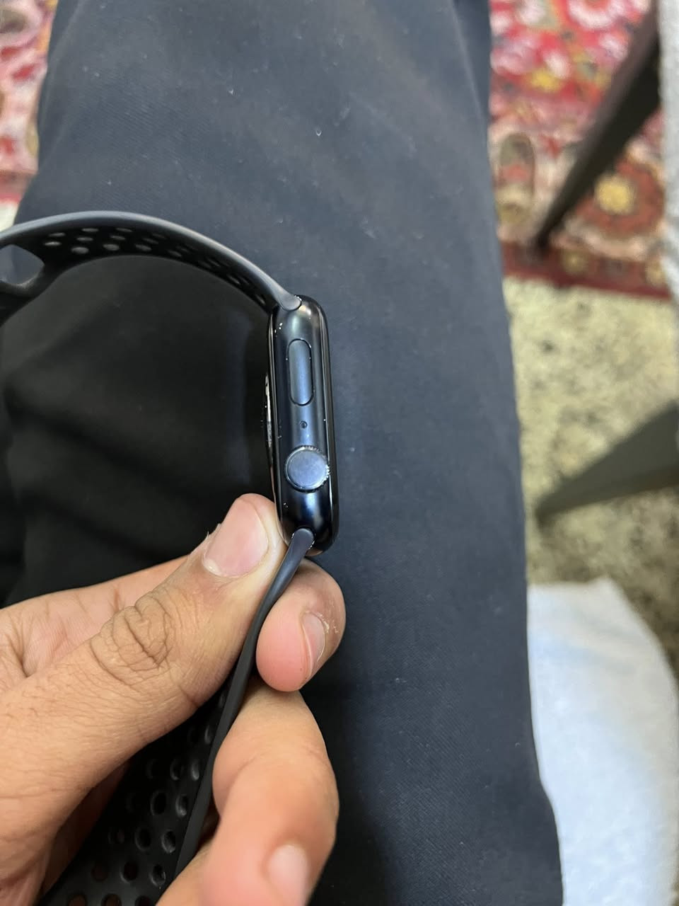 السلام عليكم ساعه ابل جيل 7 نايك
حجم 45 
باتري ٨٢ 

نظيفة 

ماستر ملحقاته كامل 
سعرها ١٦٥ الف وبيها مجال 

***********
مكاني حي اور - بنوك
