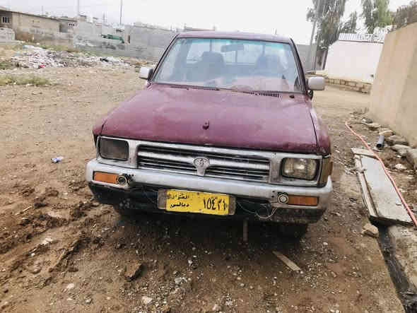 ا 11ورقه غفل رقمها ديالى موديل 90مكينه وكيرواكسل كفاله كشرتعبان شاصي لالحيم بي ولافطرحيل نضيف سنويه ضايعه مااندل صاحبها سياره مكفوله من العشائروالحكومه ابيع شرط حاسبه سياره ربع ماكوغرامه عليها مكانها كركوك سياره شغاله تجي تخذها من يم الباب اتعدلك مابيها اي شي مناحيت القانونيات ***********
