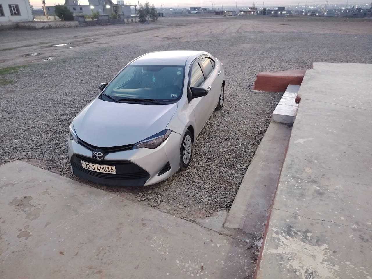 السلام عليكم كورلا للبيع موديل 2016 شرط وكاله تحويل بيها 3قطع صبق فقط محرك كير شرط السعر 125 بيها مجال مكان القياره ***********
