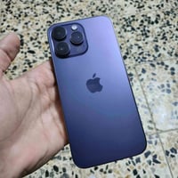 ايفون ١٤ برو ماكس • شريحة اكترونيه • بطارية ٧٥