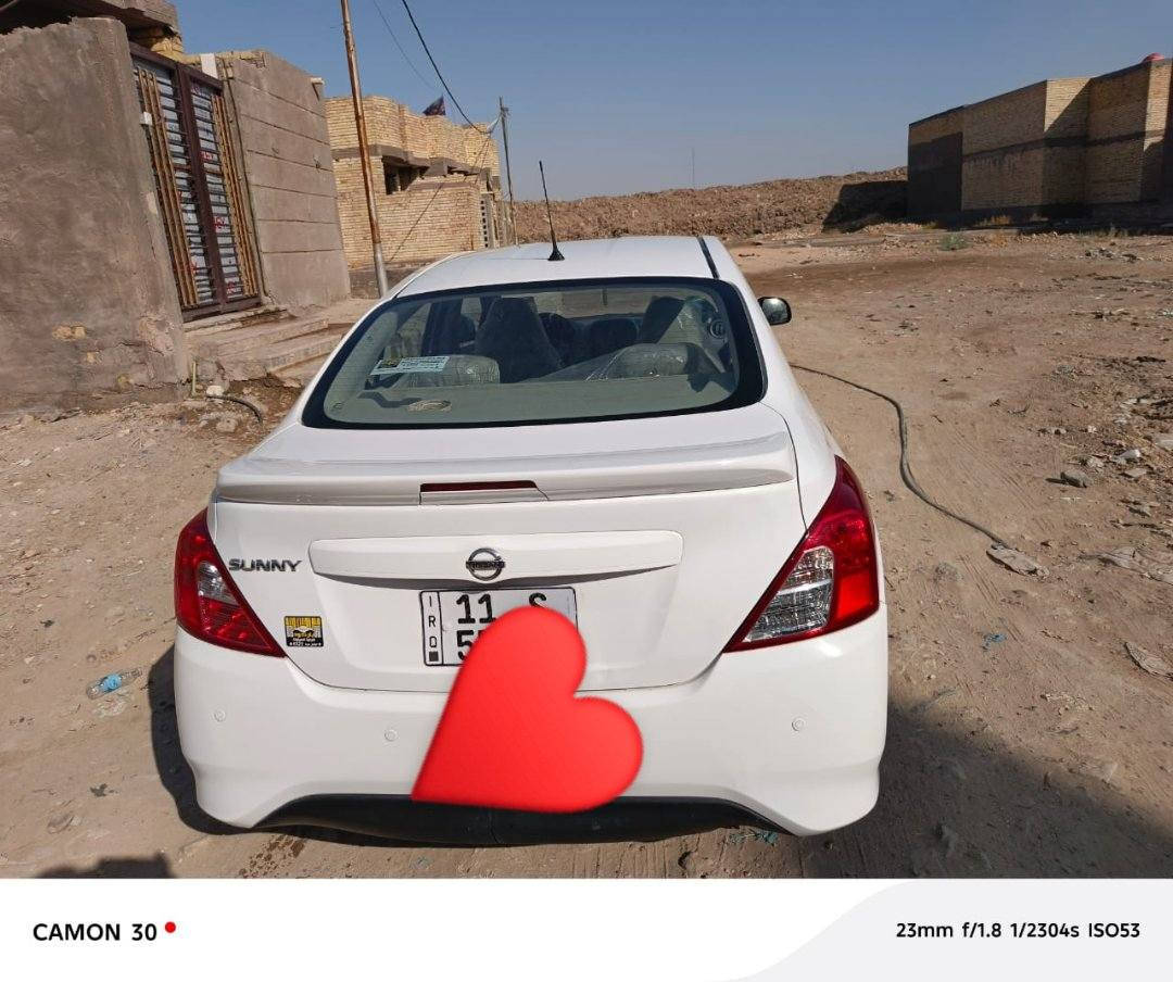 السلام عليكم نيسان سني هندي موديل 2023 ماشيه28 رقم بغداد بأسمي السياره جديده ماعده طختين اصغار السعر 128 رقم  الهاتف ***********
