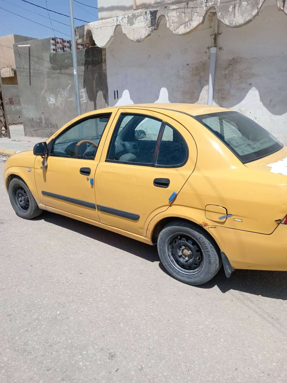 السلام عليكم اخوان طيبه موديل ١٥ السياره    السياره خير من الله مكينة وكير مكفول  رقم بغداد الماني السياره مصفره هيئة وغرامات ما مطلوبه ولا ربع السعر ٣٤ رقم الهاتف *********** مكاني الديوانية الحمزه الشرقي

