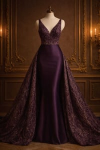 فستان • بنفسجي • فري سايز