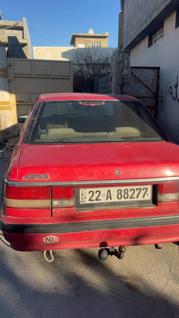 سلامو علیک 
مازدە 626 12وکابرێتر پاوەر جوار جام کارە با سەنەوی تا 2029تازەیە بەناوی خۆمەوەیە دەفتەر بەنزین گێرو مەکینە بەشەرت تەقەو رەقە بەشەرت شاشە ئایپات یەک هه زار مسروفی نیە شوێنمان کەرکوک سەعرەکەشی 38مەجال ژم ***********|***********لەگەڵ ریزم بۆئادمین‌.
