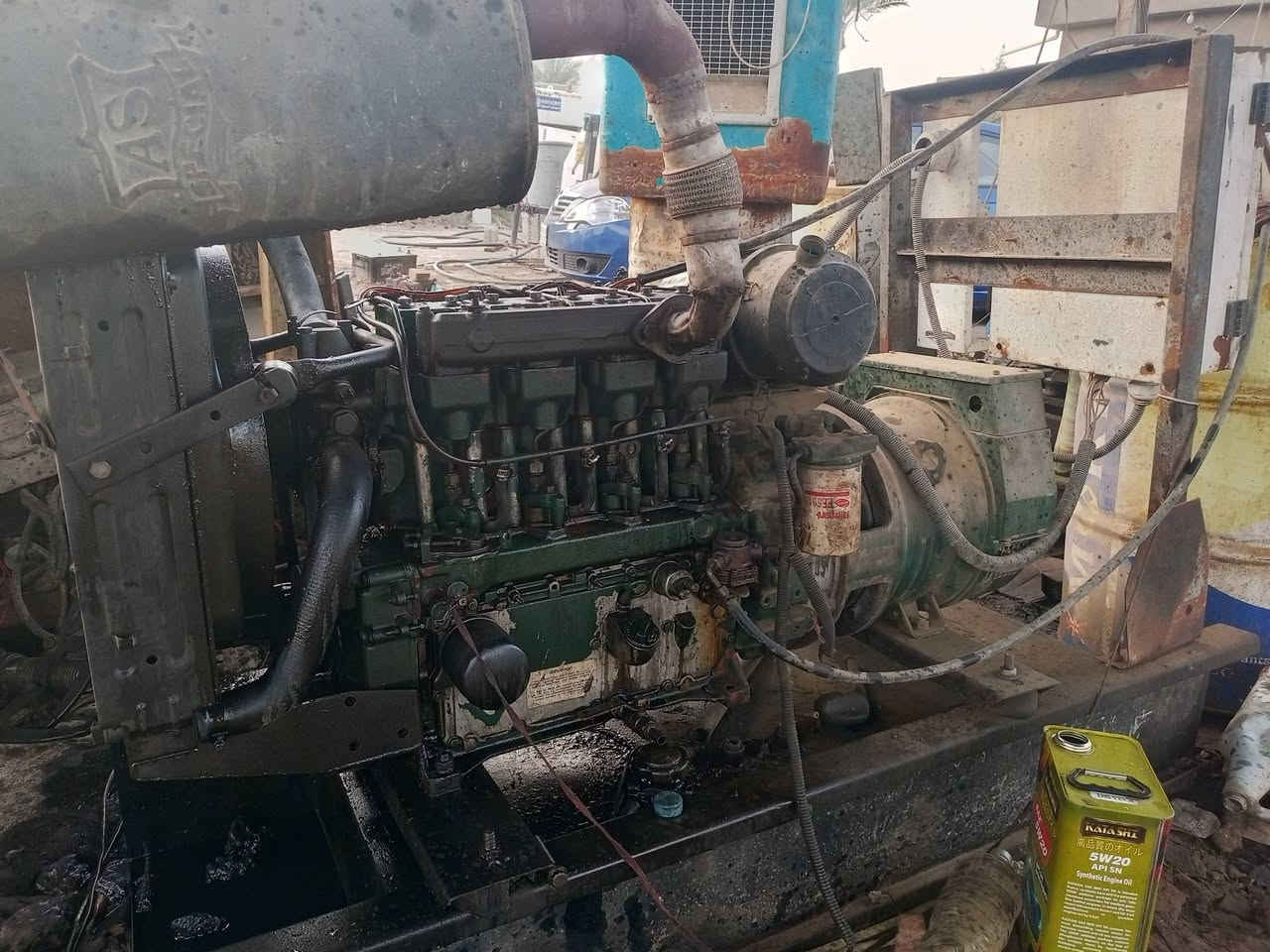 السلام عليكم للبيع مولده لستر 4 بستم خير من الله جاهزة للعمل 17,5 كيفي ***********
