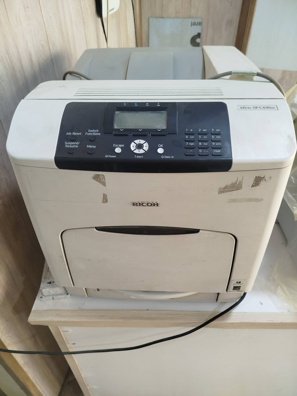 طابعتين للبيع وبسعر مناسب 
١ ـ ريكو 430
٢ ـ ابسون 805
للاستفسار الاتصال على الرقم 
***********
