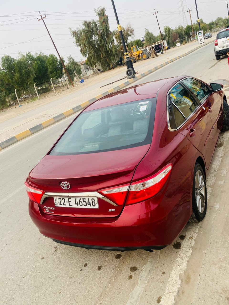 السلام عليكم
كامري 2017se
لون ماروني 
ضرر 5قطع بدون دواخل سونار مرفق 
كير محرك شرط بلادي 
تبريد تدفئه سياره جاهزه 
رقم اربيل تحويل ثاني يوم 
للبيع او مراوس ب كورلا 16/17s 
السعر 140 وبيها مجال بسيط جداً 
مكاني تكريت 
للاستفسار ***********
