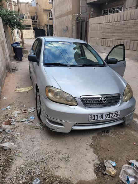 السلام عليكم
كورلا 2008 
مكفوله كير و مكينه و كشر
شاشه و كامره
100$
***********
