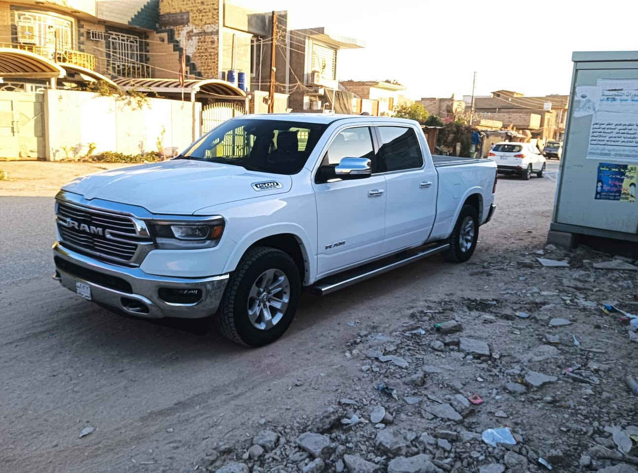 يالله السلام عليكم
دوج روام لارامي  ٢٠٢٢ فول موصفات ماعدا الفتحه 

السياره كلها مواصفات 

حادث فقط جاملغ خلفي وبارد بالبنيد 

والسونار مرفق مع الصور 

الاستفسار ***********
