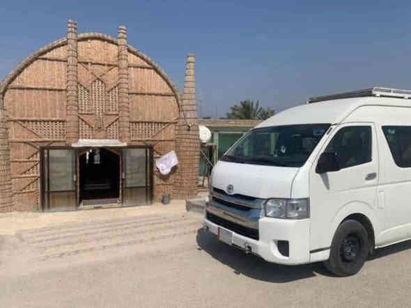 سلام عليكم 🧿🧿
سيارة باص تويوتا هايس ١٤ راكب مكيفة إلى كافة العتبات المقدسة و السفرات إلى شمالنا الحبيب والمحافظات عامه بأنسب الاسعار على من يرغب الإتصال على الرقم من الباب للباب  
***********
