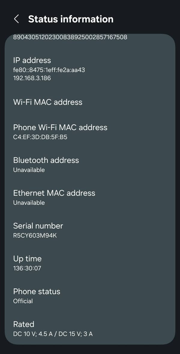 s25
كلاكسي اس ٢٥ الترا ذاكرة ٢٥٦ صار ٦ ايام من مفتوح من الكارتونة ضمان الوكالة سعر  مليون و٢٠٠ مكاني بغداد


**إذا كنت صاحب هذا الإعلان وتريد حذفه لأي سبب، رجاءا أرسل رسالة إلى الدعم الفني**
