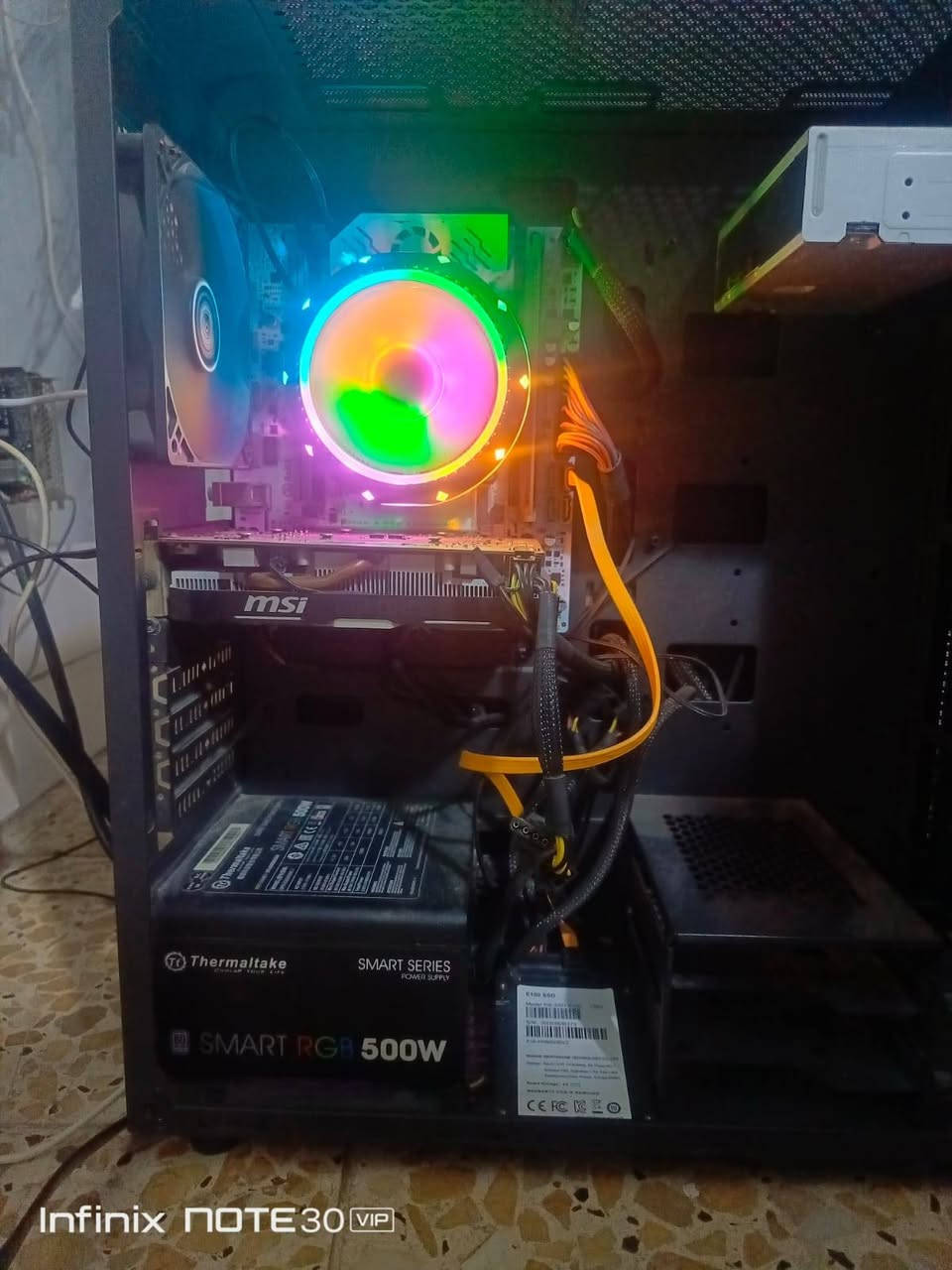 مُكلف بالنشر 
سلام عليكم عندي تجميعه للبيع (تجميعه الغلابه) 
 intel xeon e5-2680 v4
mb x99 بي مروحة
gbu gtx 1650 super
ram 8 DDR4
psu Thermaltake smart 500w
ssd 126 hikvision
السعر 325 وبي مجال بسيط
مكاني الحسينيه


**إذا كنت صاحب هذا الإعلان وتريد حذفه لأي سبب، رجاءا أرسل رسالة إلى الدعم الفني**