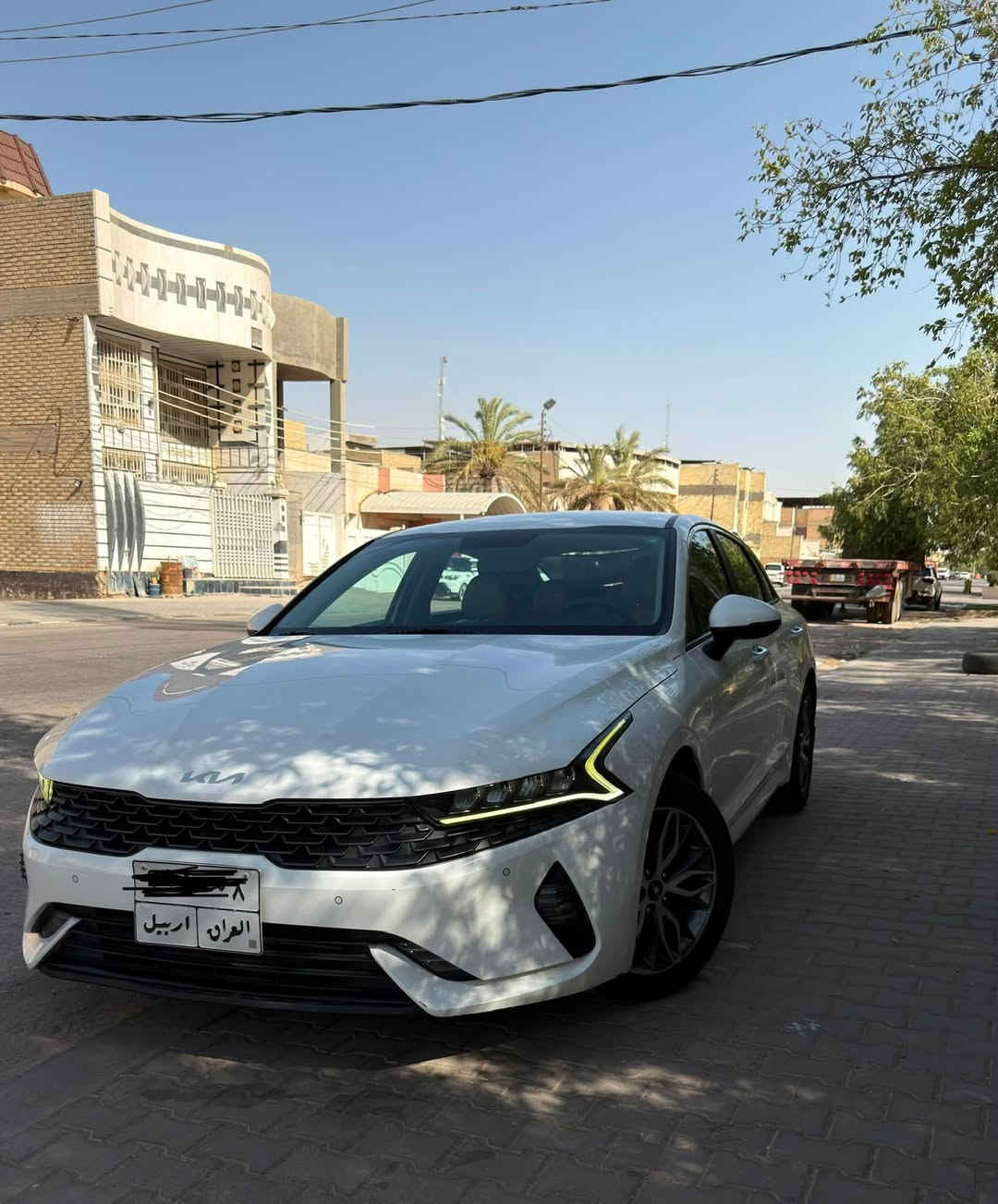 كيا K5
موديل :2022
كفالة عامة من كلشي 
وارد خليجي 
المحرك 2000 دوش بحالة جيدة جدا 
العداد : 81 الف 
بصمة دخول ذكي مري شفط 
تشغيل عن بعد 
مثبت سرعة حساسات امامي وخلفي وجانبي
شاشة معلومات كبيرة 
5وضعيات قيادة 
السيارة جديدة بمعنى الكلمة استخدام شخصي وبسيط 
تخم تاير جديد 
السيارة معايزة اي شي 
مكان السيارة نجف 
السيارة باسمي تحويل ثاني يوم باسم شركة
السعر :182$ وبيها مجال 
للاستفسار والتواصل على الرقم :***********

