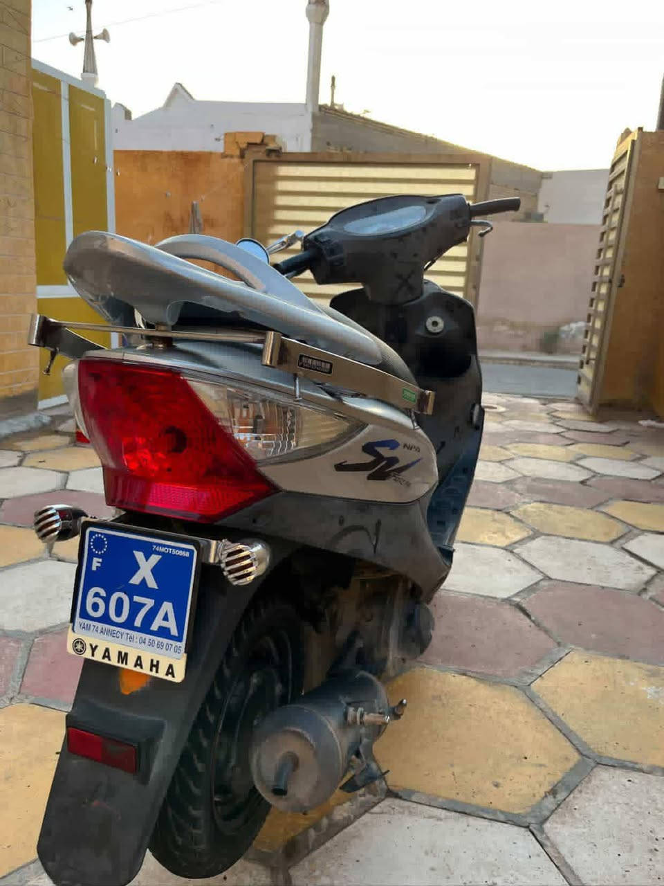 سلام عليكم دراجه البيع كامكو في توه موديل 14 كفاله عامه ما ناقصها شي السعر 800 بيها مجال تواصل *********** مكاني رفاعي
