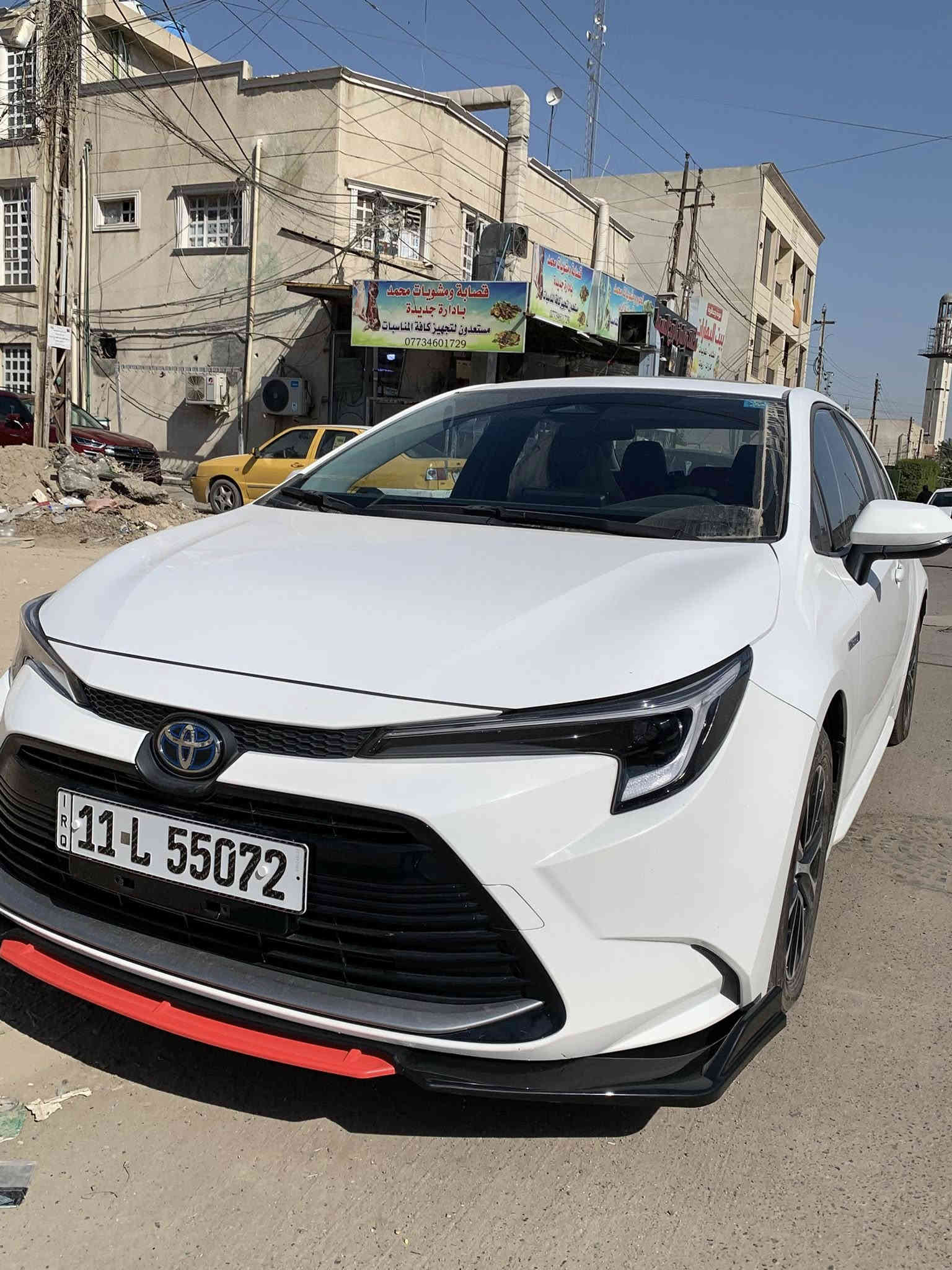 سلام عليكم كورلا هايبرد 2024 تجميع صين شكل امريكي علامه زركة داخل جلد احمر مكفوله كفاله عامة ماشيه 11 الف 
143 وبيها مجال بسيط
 واتساب *********** بغداد حي جامعه
