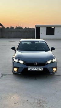 هوندا سفك سبورت موديل 23  السياره ماشيه 50 الف ميل  حادث السياره جاملغ...