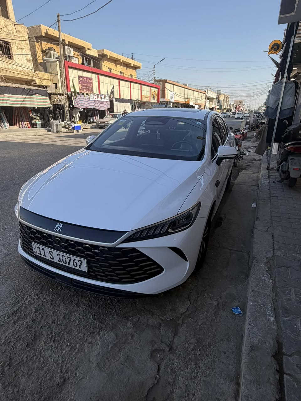 اللهم صلي ع محمد وال محد 
للبيع فقط
Byd 2025 كن بلاص 
فتحه 
كرسي كهرباء
١٣ كامره 
داخل زيتوني
ماشيه ٥ الف فقط 

مكفوله من كلشي 
سعر ٢٢:٥٠٠  وبيه مجال شي بسيط 
***********
