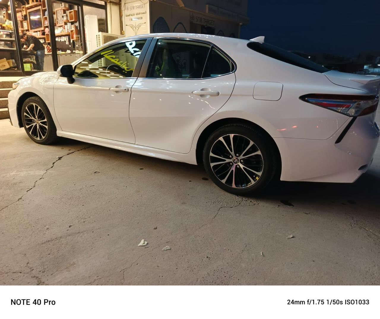 كامري 2022 SE رقم كركوك معوقين وكاله عامه بأسمي حادثها جاملغ وبنيد فقط وبالسونار يأشر 7قطع صبغ 
#السعر 149 صور الحادث والسونار ورقم الشاصي موجودات ضمن الصور
مكاني بيجي المسحك
***********
***********
