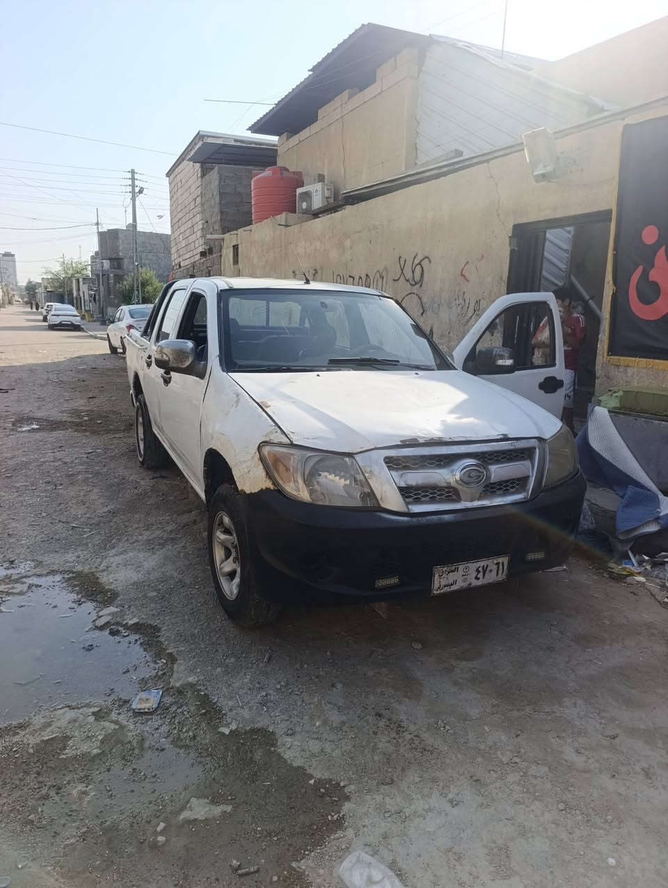 سلام عليكم بيكب للبيع موديل ٢٠١٢ مكينه ونجي ياباني لا تبخير ولا تنقيص سياره خير من الله سعره ٢٥ وبيه مجال رقم الهاتف ***********
