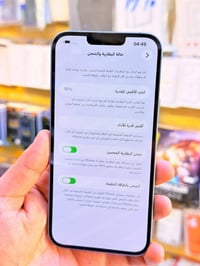 ايفون 14بلاس ذاكره 128بطاريه 90‎%‎جهاز اخو جديد زلغ واحد مابي وتر بروف...