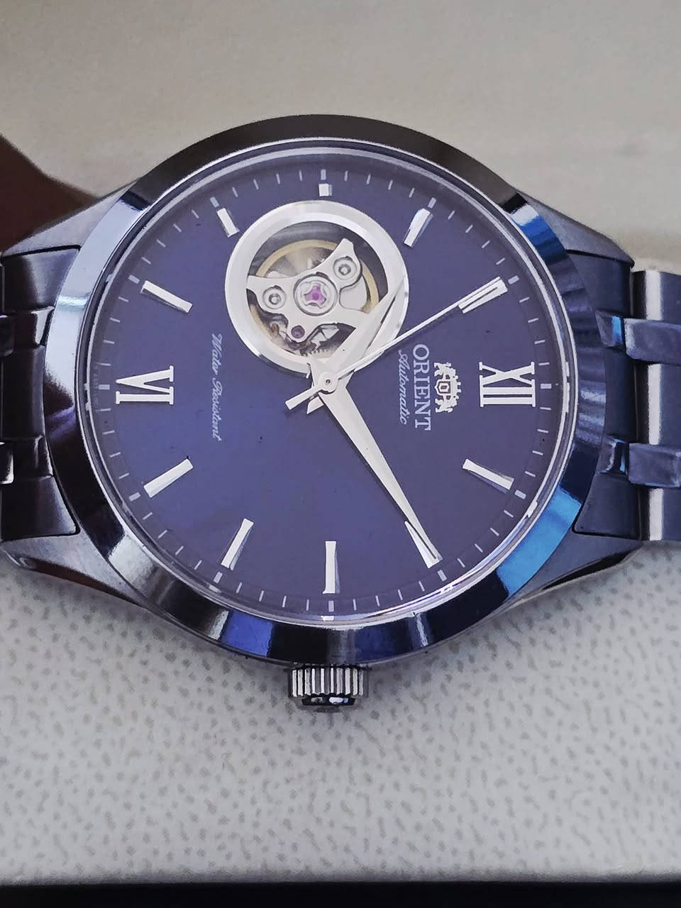 اورينت قلب مفتوح 
ياباني اصلي وليس مجدد اوتماتيك  
ظهر زجاجي مكشوف 
سير ستنل ستيل واسع 
الساعه تقريبا جديده 
قطر ٤٠ بدون الزمبلك 
١٧٠ دولار 
المكان اربيل 
يوجد توصيل 
Samer Akeel AlJboory 
https://www.tiktok.com/@samerakeelwatch?_r=1&_t=ZS-92XzzfzgLln


**إذا كنت صاحب هذا الإعلان وتريد حذفه لأي سبب، رجاءا أرسل رسالة إلى الدعم الفني**