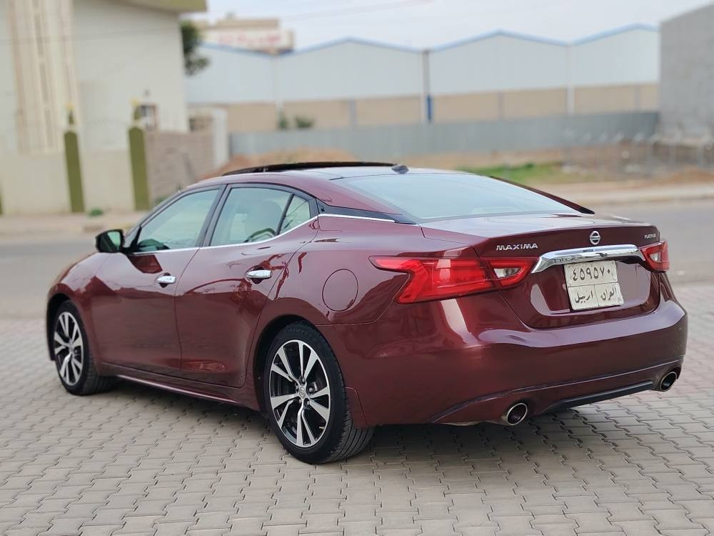 رمضان كريم
نيسان ماكزيما موديل ٢٠١٦
موصفات بلتنيوم فول ١/١
 سعر ١٠٧ بي مجال بصيط
محرك كير شرط صدر تايرات
كوله شرط ماشيا ٩٠ بيها ٤ قطاع ونص صبغ
بدوان اي دواخل من دعامي لددعامي شرط
مكان كركوك *********** اعتذر عن مراوسه شرط تحويل كركوك, العراق
