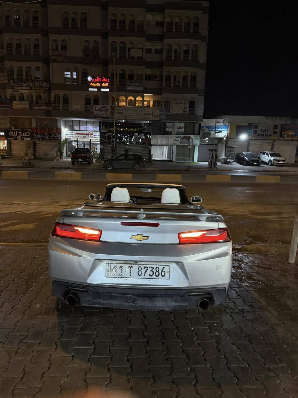 كمارو 2017 كشف للبيع ب117  سياره ضربتها جاملغ السياره مكينه وكير جديد مكانها بغداد واتساب ***********
