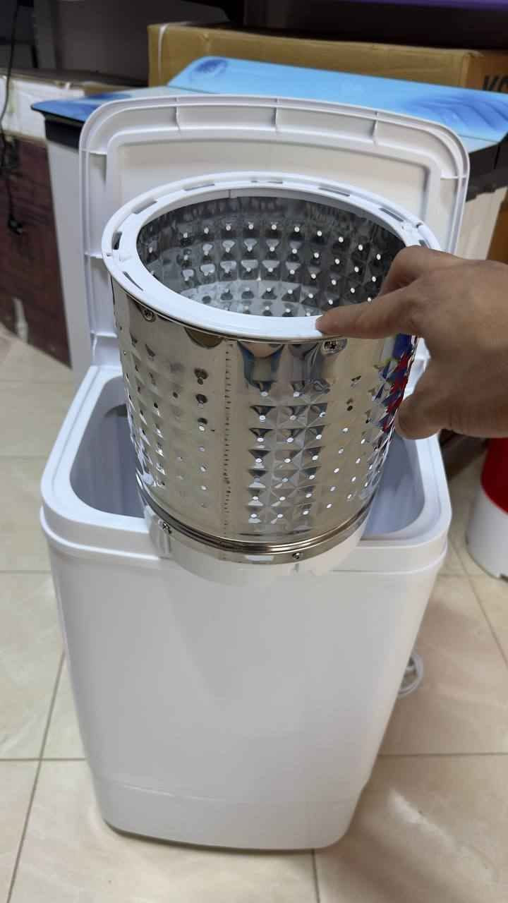 Machine a laver semi automatique avec panier essorage général tecnomatic 6.5kg
ماكينة الصابون جنرال نصف 6.5 كيلو اتوماتيك بنشافة

توصيل مجاني لجميع المدن تمارة, الصخيرات ـ تمارة


**إذا كنت صاحب هذا الإعلان وتريد حذفه لأي سبب، رجاءا أرسل رسالة إلى الدعم الفني**
