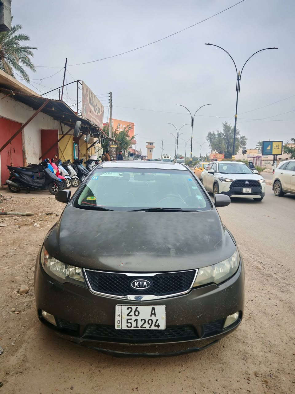 سعر مناسب جدا 77 وبيها مجال
كيا فورتي 2011
محرك 2000 دوش مامفوتح ولاتنقيص
ماشيه KM160الف
فواصفات فول
ستيرن تحكم جهتين
شفتات سرعه
كشن تدفئ وجلد
كاميره خلفيه شاشه
تبريد شغال 
بيها صبغ حزام بدون ضربه أثر جراد فقط جاملغ خلفي بي معجون شويه ببدون داخل
***********
***********
