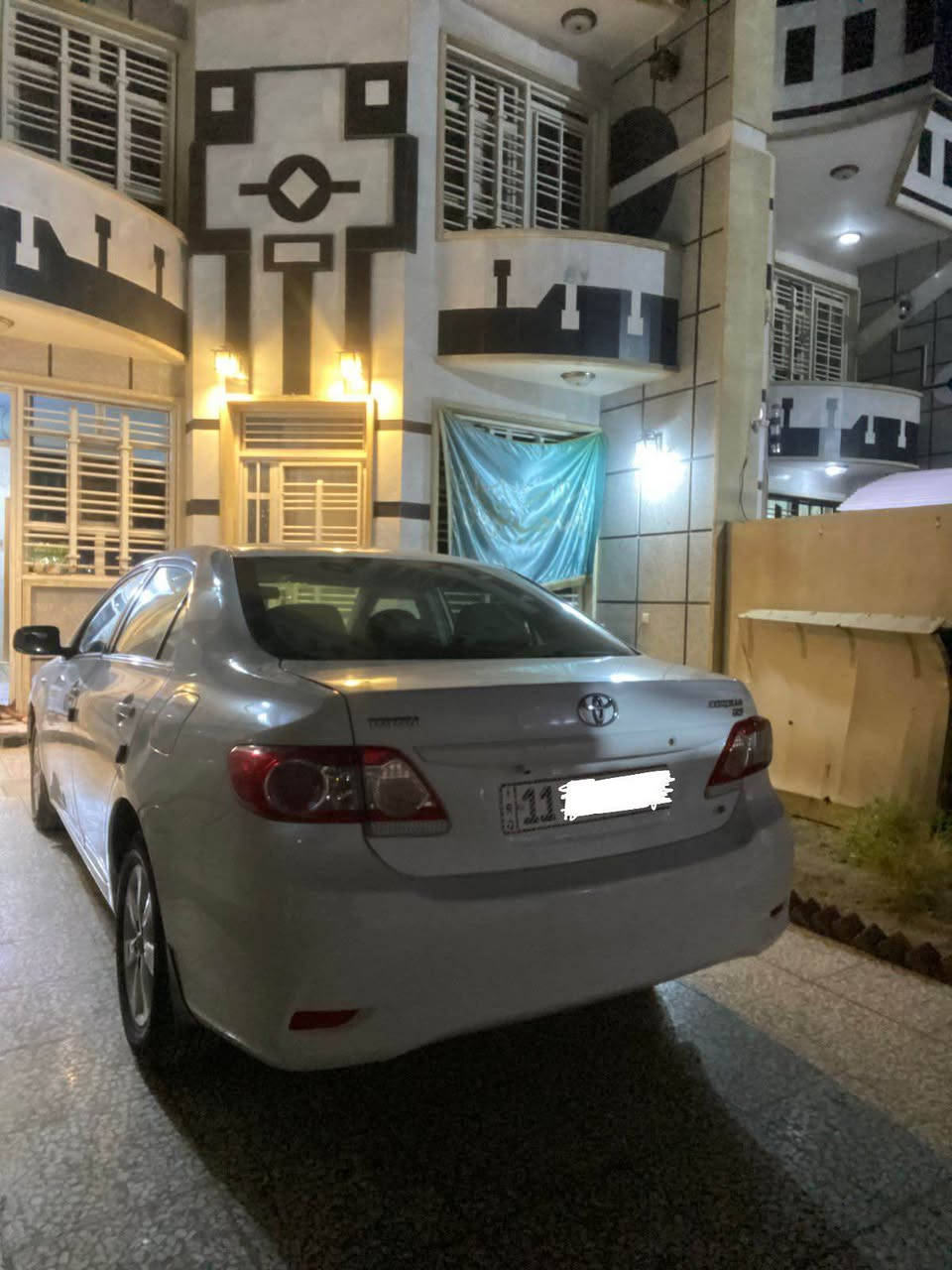 السلام عليكم 

كورلا 2011 خليجي رقم بغداد انكليزي بسمي سياره مكينه كير صدر تبريد كفاله بيها صبغ باب ايمن خلفي اثر طخه بسيطه  بدون دواخل وسياره جاهزه السعر ب 123 للاستفسار *********** مكان بغداد بغداد, العراق
