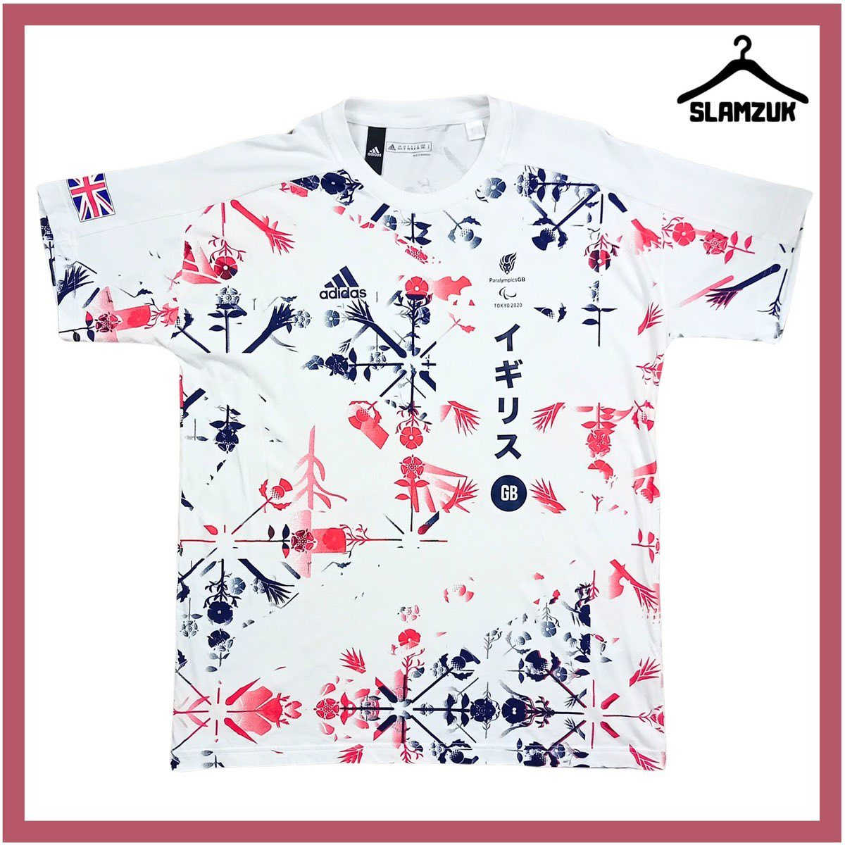 قميص Adidas يحمل شعار Team GB (المنتخب البريطاني الأولمبي) مزين بنقوش زهور يابانية، ويتضمن تصميم الشعار غرابًا ضخمًا يُعرف باسم ياتاغاراسو. 

قياس xl


**إذا كنت صاحب هذا الإعلان وتريد حذفه لأي سبب، رجاءا أرسل رسالة إلى الدعم الفني**