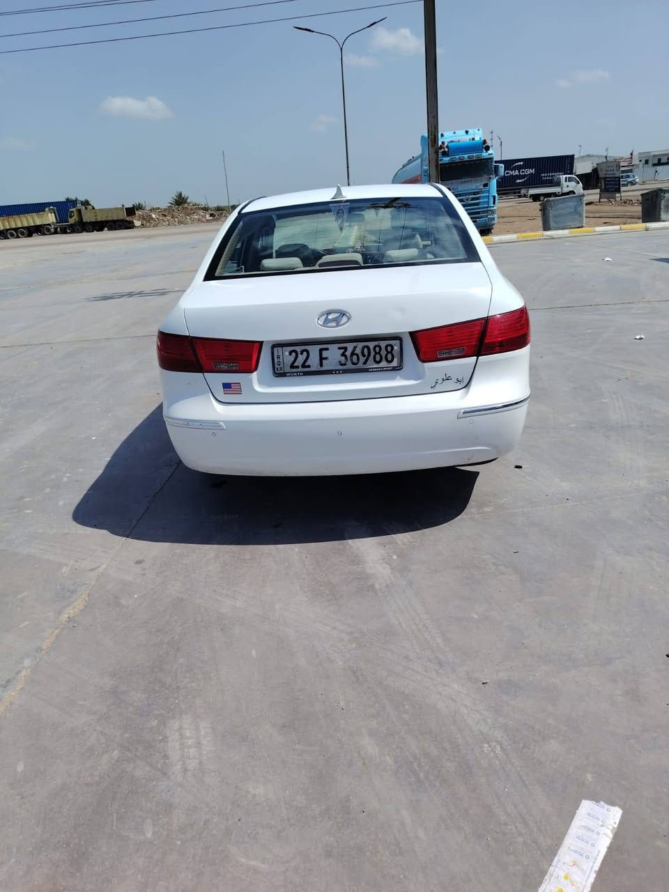 السلام عليكم
سوناتا 2009 وارد أمريكي رقم اربيل
السياره جاهزه وخير من الله
مكينة كير حداديه تدفئه تبريد
ليبل واحد ضررهه هلال جاملغ خلف السايق
شرط بدون داخل
السعر 110 وبيهه مجال بصيط
العنوان واسط قضاء الصويره
رقمي ***********
