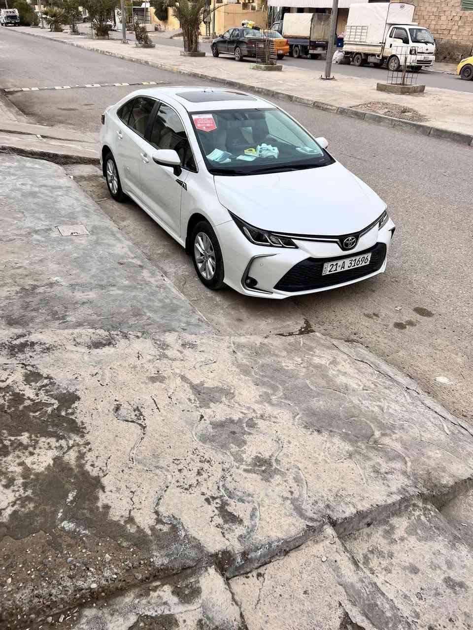 للبيع كورلا موديل 24 شرگة ساز ضمان
ماشه 17 الف
فول مواصفات واحد ع واحد 
كفاله عامه من كل شي تحويل ثاني يوم 
السعر 196
العنوان ديالى بلدروز 
مكلف بالنشر رقم صاحب السيارة ‭0771 399 2525‬
