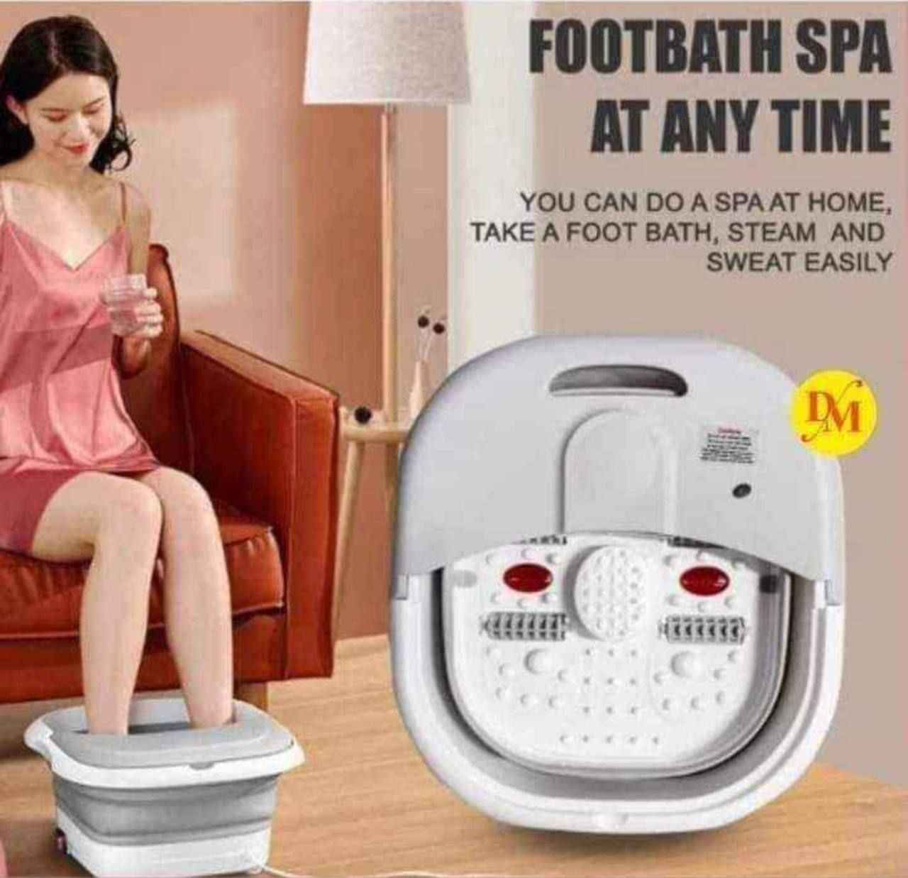 - جهاز جاكوزي للقدمين قابل للطي مع خاصية التدفئة التلقائية للمياه
- يقوم بكل من الوظائف الاتية: (تدليك للقدمين – علاج طبيعي بالضوء الاحمر – علاج مغناطيسي – جاكوزي بالفقاعات و البخار)

السعر 27 بغداد, العراق


**إذا كنت صاحب هذا الإعلان وتريد حذفه لأي سبب، رجاءا أرسل رسالة إلى الدعم الفني**