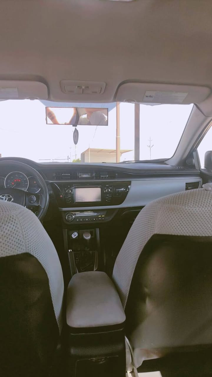سلام عليكم من رخصه الادمن
كورلا للبيع او مرواس ب النترا. ٢٠١٤ أمريكي حادثها جاملغ الامامي اليمنه مكينه بيها بدايه بخار لاتنقيص ولا صوت ناعمه خرسه تبريد ثلج مازدات جدد

كير كفاله تخم تاير جديد باتري جديد

شاشه كامره بلادي

مثبت سرعه

شفت سرعه

مانع انزلاق

تحكم ستيرن حاكيه

داخل لونين

دوشمه عام بل نواب

صدرها ٧٥بل ميه

مصفره هيئه وغرامه تحويل ثاني يوم عارضها ب(١٠٥) وبيها مجال

رقمي ***********

مكاني بغداد الدوره
