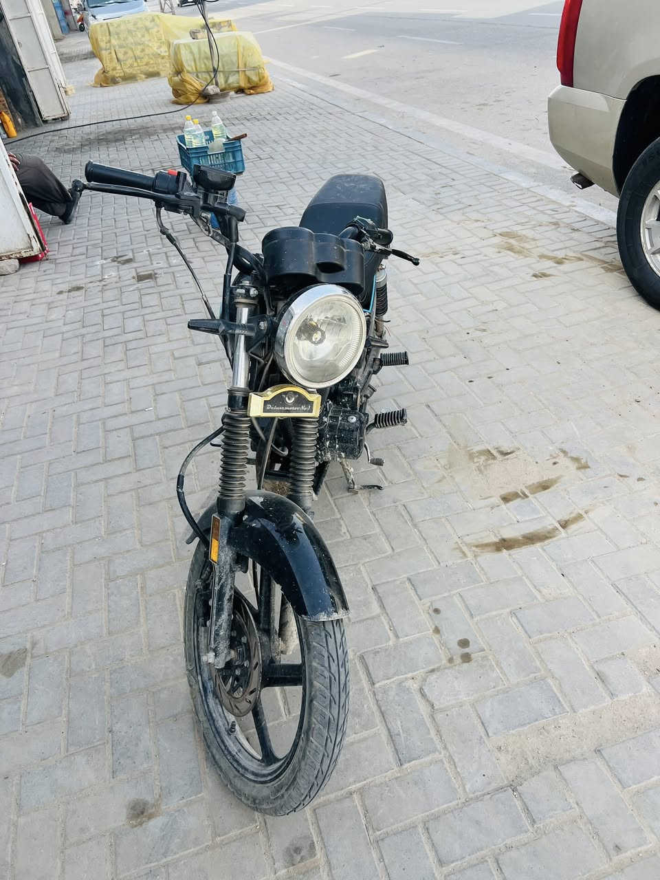 سلام عليكم هونسته لبيع مديل 2025 رقم وسنويه مكان ابو الخضيب السعر 1650الف  اتصال *********** رقم صاحب الدراجه
