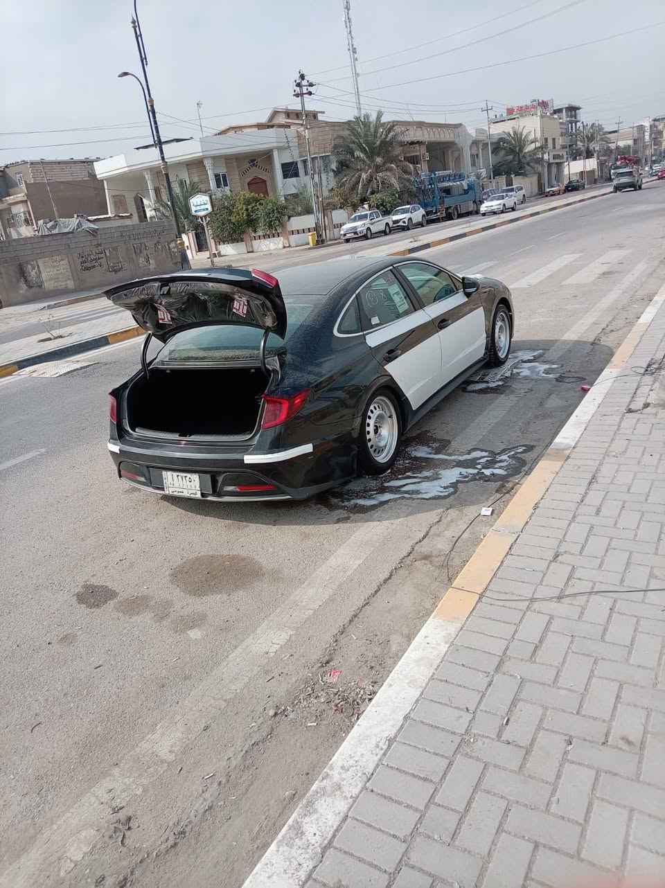 سوناتا معوقين 
وارد امريكي موديل 20
مكينه 2500
سياره تقرير غرق وبلعراق بيها جامغ امامي مبدل
مع العلم امبدل توربين مال كير 
 مكاني لبصره
وسعرها150$ وبيها مجال  
سياره جديده ومنصوبه وكامله بدون نواقص
وهاذه رقمي /***********
