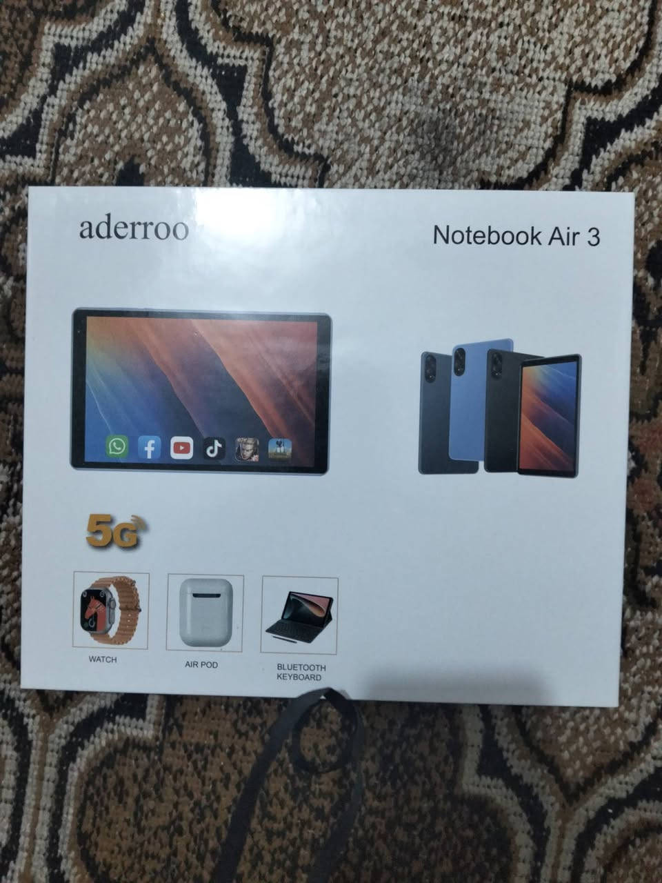 ايباد جديد بل باكيت للبيع. جديد كامل كل ملحقاته  
ويا


**إذا كنت صاحب هذا الإعلان وتريد حذفه لأي سبب، رجاءا أرسل رسالة إلى الدعم الفني**