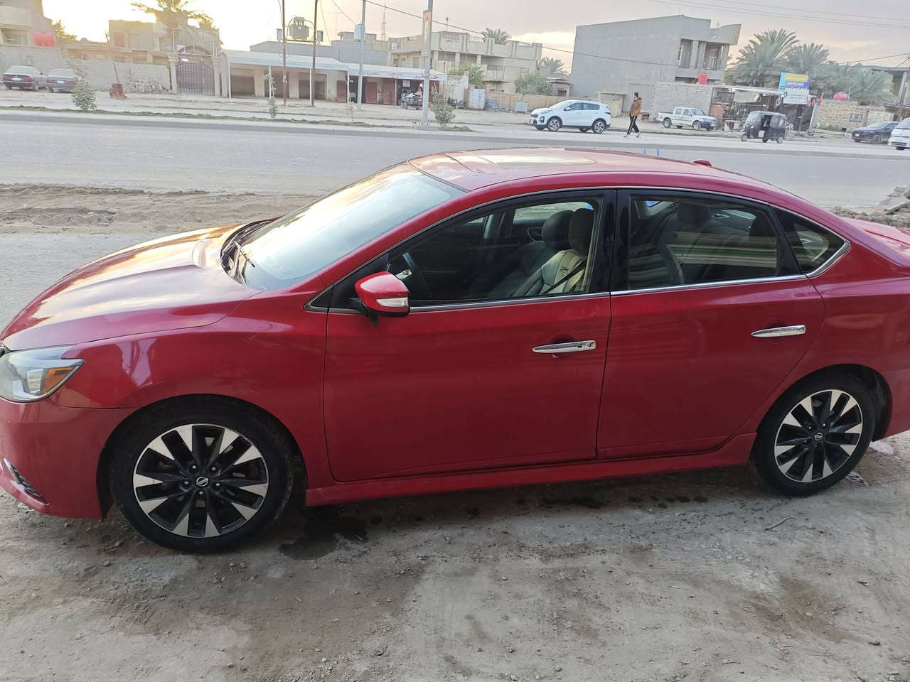 السلام عليكم 
نيسان سنترى موديل 18 فول SR
حادثه بنيد فقد مصلح نفسه وبيه باردات بسيطه اثر الحادث السونار موجود
رقم بغداد باسمي مكان السياره بابل سياره 1600 تيربو  خير من الله كير ومكينه جدد السعر 105 وبيه مجال لشراي 
*********** وتساب هم موجود
