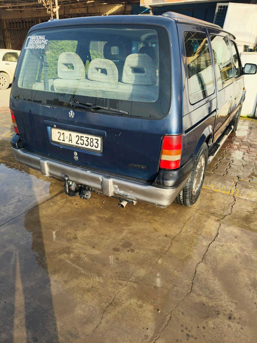 السلام عليكم من رخصة الادمن كلايزلر 7 راكب موديل 1995 تايرات وبطارية جديدة صدر امامي خلفي بحالة ممتازة تدفئة تبريد شغالة كراسي منفصل سياحي اربعة جام كهرباء كير ومحرك كامري بحالة جيدة جدا (ممتازة) رقم سليمانية سنوية لغاية 2028 بأسمي سعر 46 العنوان كركوك موبايل ***********
