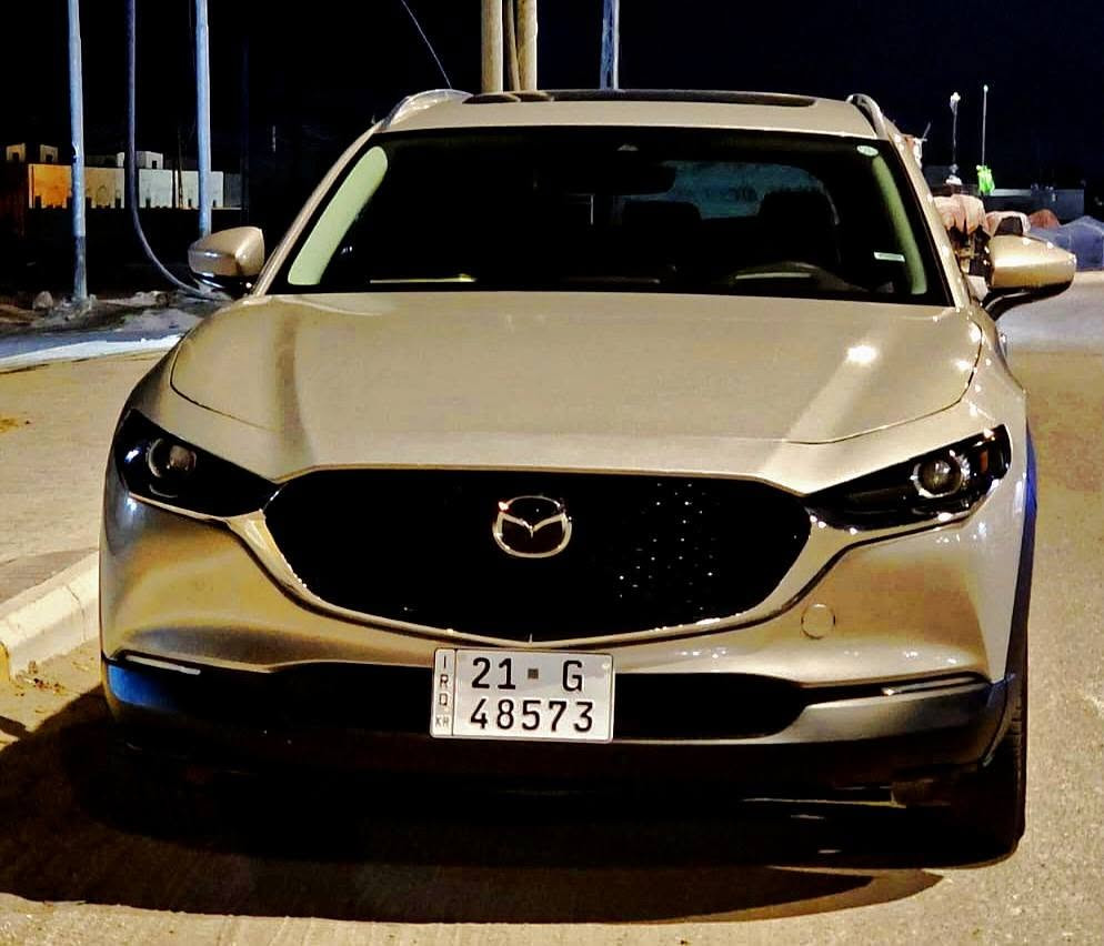 مازدا CX30 بريميوم ( البورش الياباني) موديل 2023 .. رقم شمالي باعلى المواصفات ( فئة سكاي اكتف G ) حادث سطحي تعديل بارد جاملغ ايمن  مع تبديل البنيد باصلي .. الآن السيارة مكفوله من الصبغ ..السيارة باسمنا تحويل وكاله.ايرباك ستيرن راجع سيستم جديد .لون مميز .محرك أربعة سلندر.سيارة بلاد..فول فول باعلى مواصفات.ماشية  63 كم .رادارات كشف وتحديد مسار" حساسات "فور ويل" داتا شو" فتحه "تحكم ستيرن جهتين" تبريد شركة مقطعين.. للجادين الاتصال *********** .. السماوا, المثنى
