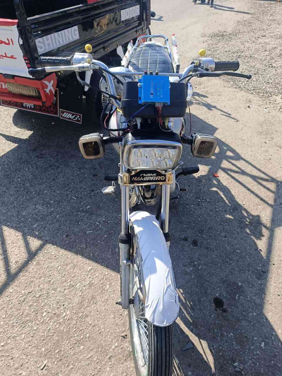 بيع مستعجل نامي برو موديل 2019 محرك مفتوح بس بشرط انطيك يا السعر ٤٠٠ بي مجال دراجه فول نضافه  انتصال ***********
